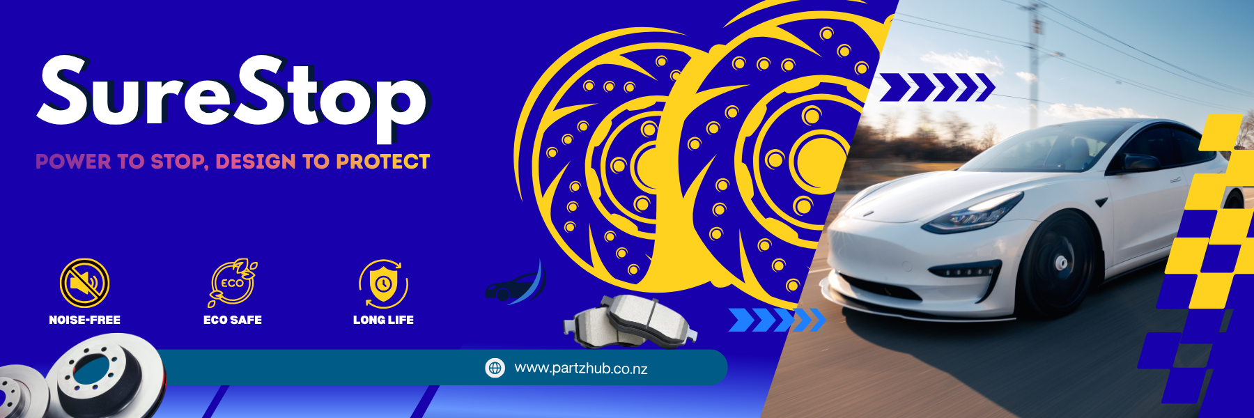Homepage banner